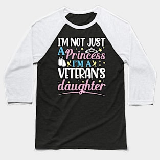 Happy Veteran Memorial Day Daughter Baseball T-Shirt